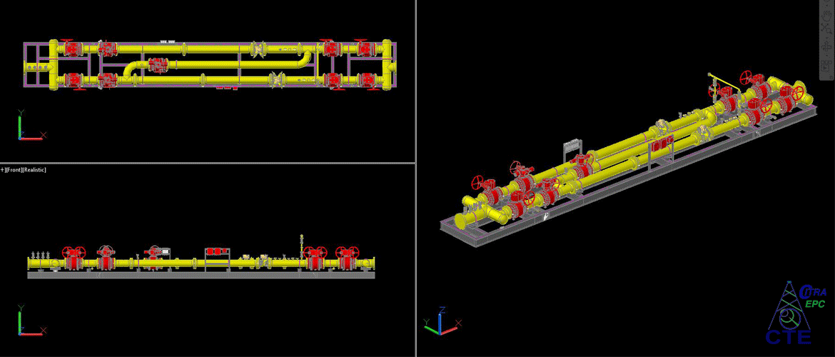 A084 - SALES GAS METERING SKID